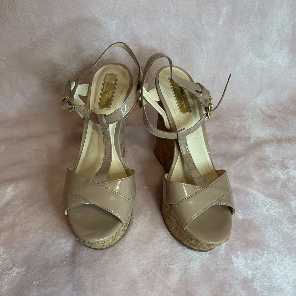 Jessica Simpson wedges